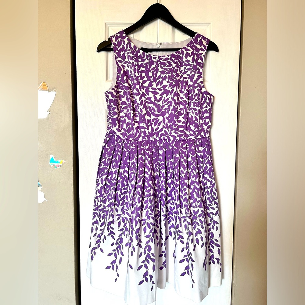 Floral Leafs summer dress by TABLOTS